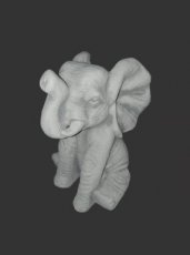 H1219 olifant zittend 30 cm