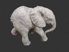H1221 olifant loopt 35 cm